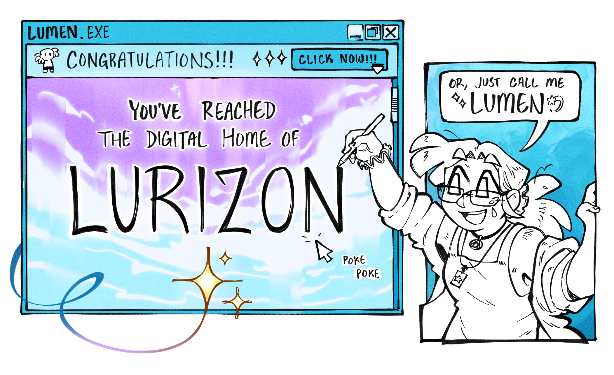 Welcome to the home of Lurizon, call me Lumen.